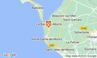 Karte La Barre de Monts Villa 95533