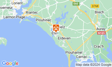 Karte Etel/Ria d'Etel Haus 113026
