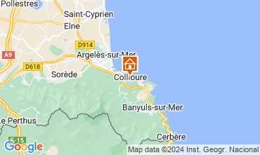 Karte Collioure Studio 109286