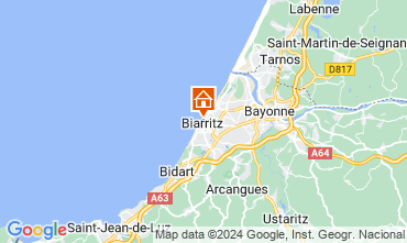 Karte Biarritz Studio 124628