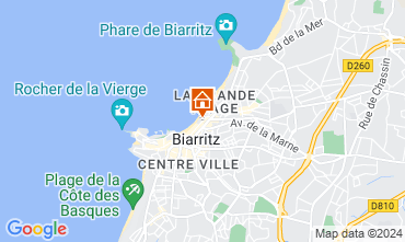 Karte Biarritz Studio 124628