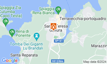 Karte Santa Teresa di Gallura Appartement 127777