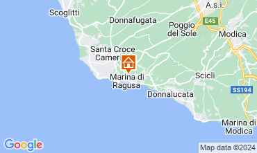 Karte Marina di Ragusa Appartement 128379