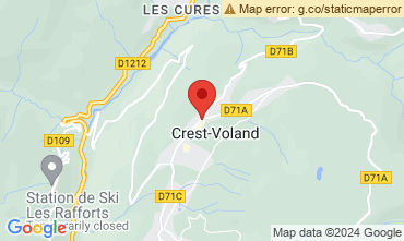 Karte Crest Voland Cohennoz Appartement 61393