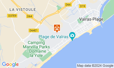 Karte Valras-Plage Haus 119363