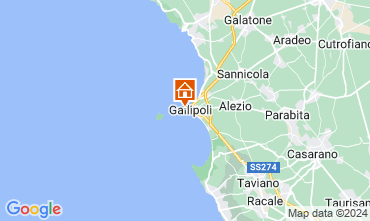 Karte Gallipoli Appartement 127859