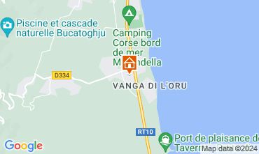 Karte Santa Maria Poggio Appartement 127485