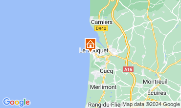 Karte Le Touquet Studio 121945