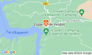 Karte Esparron-de-Verdon Haus 87209