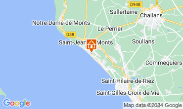 Karte Saint Jean de Monts Haus 40409
