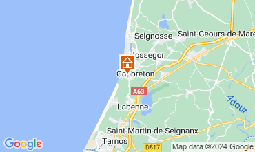 Karte Capbreton Villa 127258