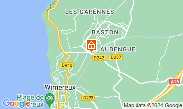 Karte Wimereux Haus 122449