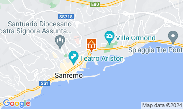 Karte Sanremo Appartement 26342