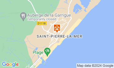 Karte Saint Pierre la Mer Villa 118321