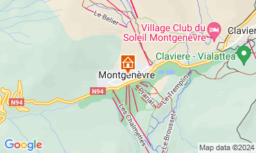 Karte Montgenvre Chalet 56206