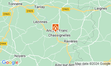 Karte Ancy-le-Franc Haus 128781