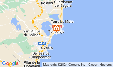 Karte Torrevieja Appartement 128061