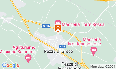 Karte Fasano Villa 126715