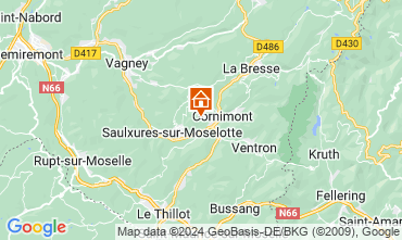 Karte La Bresse Haus 128924
