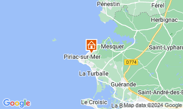 Karte Piriac sur Mer Villa 128769