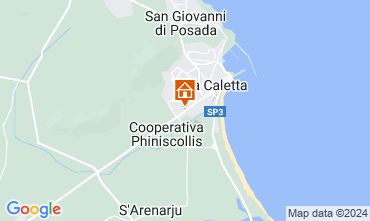 Karte La Caletta Appartement 128443