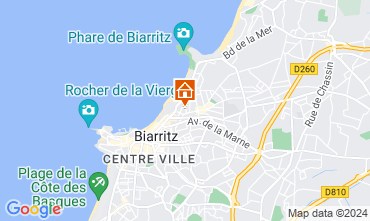 Karte Biarritz Studio 122342