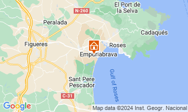 Karte Empuriabrava Haus 128906