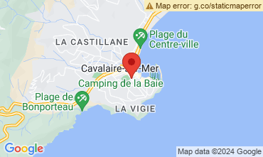 Karte Cavalaire-sur-Mer Appartement 82294