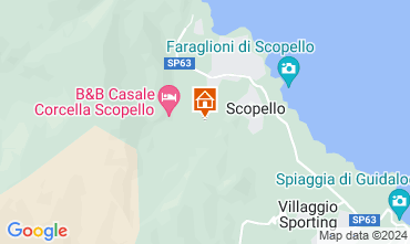 Karte Scopello Appartement 125916