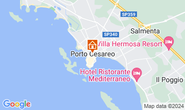 Karte Porto Cesareo Appartement 113611