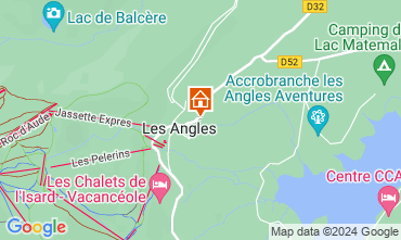 Karte Les Angles Haus 120887