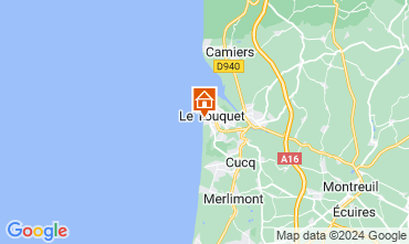Karte Le Touquet Appartement 96150