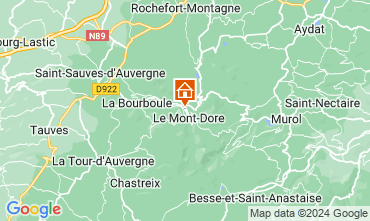 Karte Le Mont Dore Haus 14875
