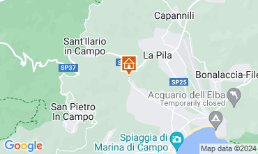 Karte Campo nell'Elba Appartement 115069