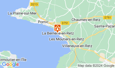 Karte La Bernerie en Retz Haus 114527