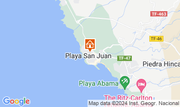 Karte Playa San Juan Appartement 127764