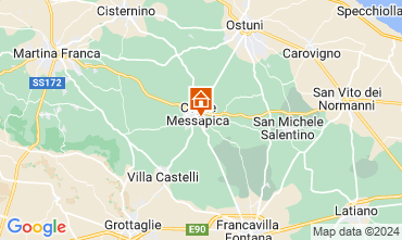 Karte Ceglie Messapica Villa 128711