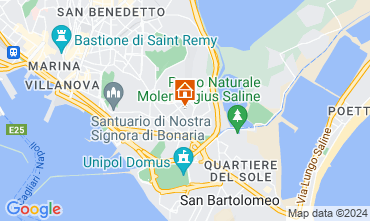 Karte Cagliari Appartement 127499