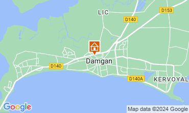 Karte Damgan Appartement 119018