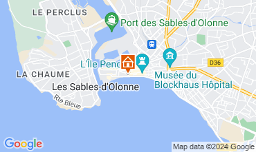 Karte Les  Sables d'Olonne Appartement 123300