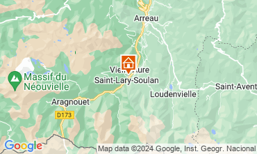 Karte Saint Lary Soulan Appartement 126257