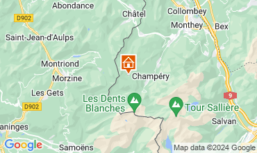 Karte Les Crosets Chalet 4697