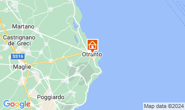 Karte Otranto Appartement 76985
