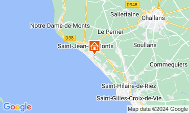 Karte Saint Jean de Monts Haus 9433