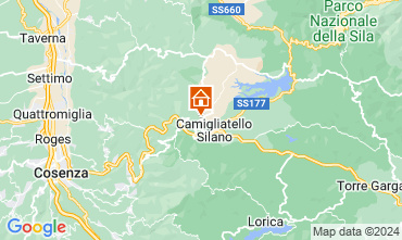 Karte Camigliatello silano Chalet 74943