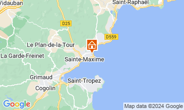 Karte Sainte Maxime Haus 8531