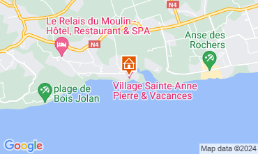Karte Sainte Anne (Guadeloupe) Appartement 116020