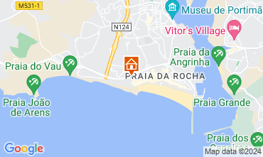 Karte Praia da Rocha Appartement 125325