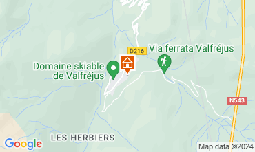 Karte Valfrjus Chalet 3297