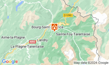 Karte Les Arcs Chalet 128081